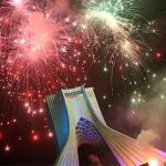 اجرای آتش بازی در مراسم مذهبی