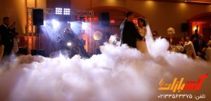 اجرای مه ساز در عروسی