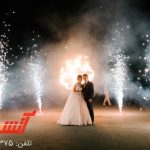 آتش بازی زمینی در تشریفات عروسی